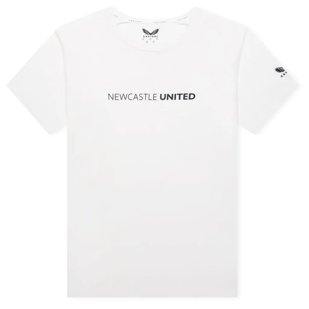 Football And Rugby Clothing*Castore Newcastle United FC Crew Neck Regular Fit T-Shirt in White