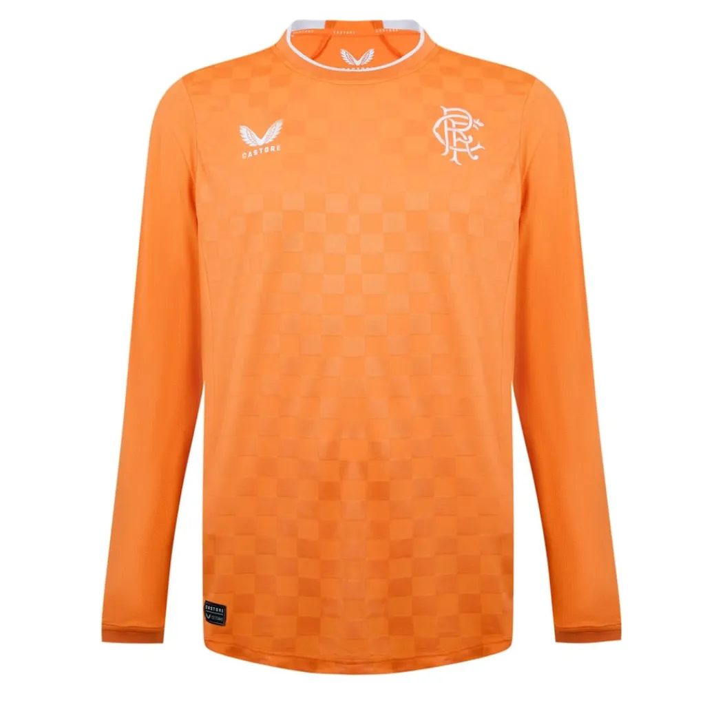 Football And Rugby Clothing*Castore Rangers FC Slim Fit Crew Neck T-Shirt in Orange