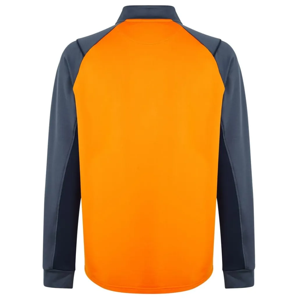 Fitness And Gym Tops*Castore Rangers Fc Zip Neck Regular Fit Sweatshirt in Orange
