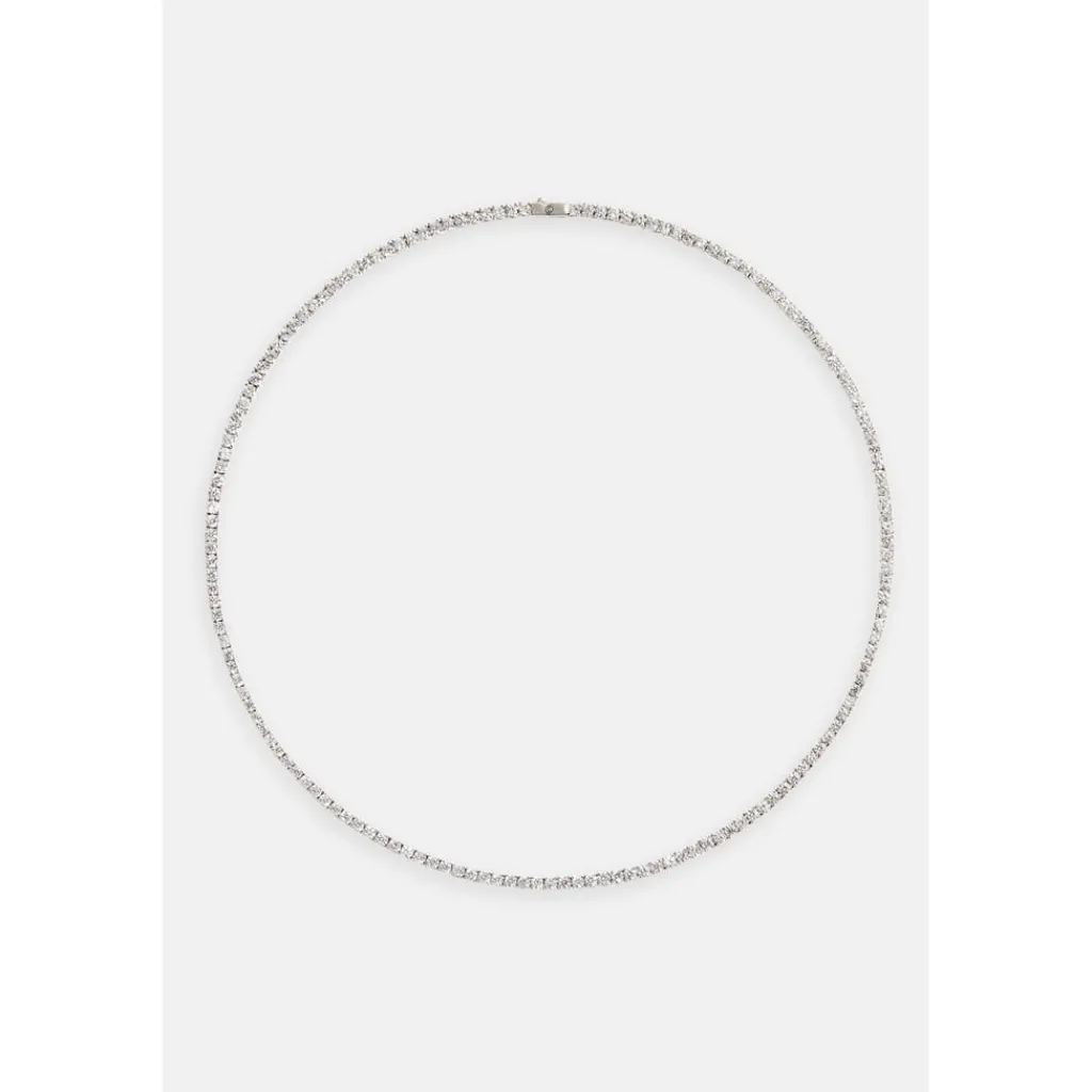 Jewellery-Watches*Cernucci Diamond Chain Necklace in Silver