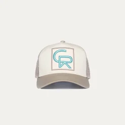 Caps-Hats*Christian Rose Box Logo Trucker Cap in Multi