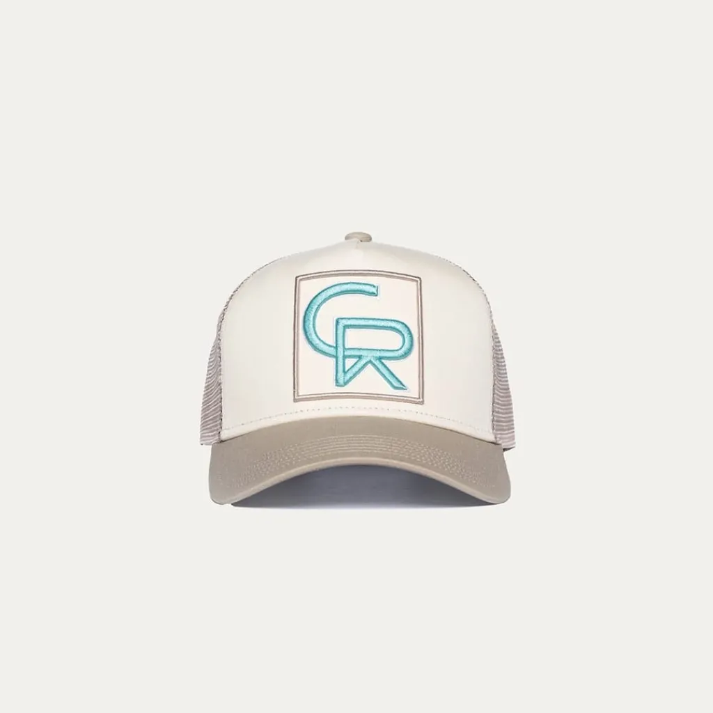 Caps-Hats*Christian Rose Box Logo Trucker Cap in Multi