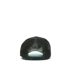 Caps-Hats*Christian Rose Plate Trucker Cap in Black
