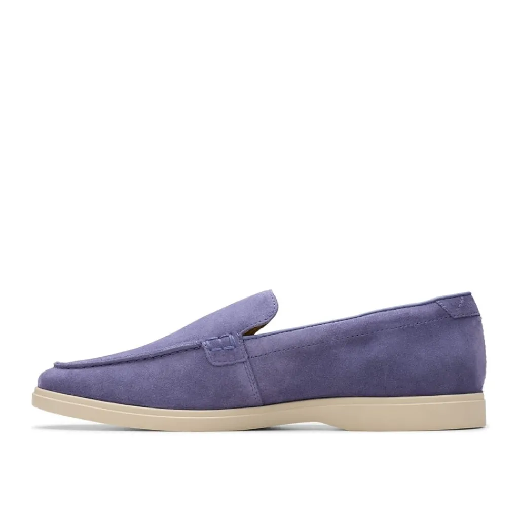 Shoes*Clarks Easy Venetian Loafers in Blue
