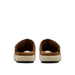 Footwear|Beach Shoes*Clarks Originals Overleigh Sliders in Brown