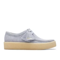 Footwear|Shoes*Clarks Originals Wallabee Cup Suede Shoes in Grey