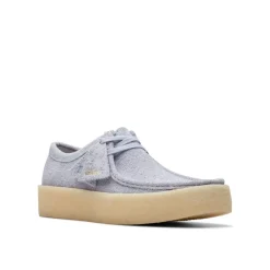Footwear|Shoes*Clarks Originals Wallabee Cup Suede Shoes in Grey