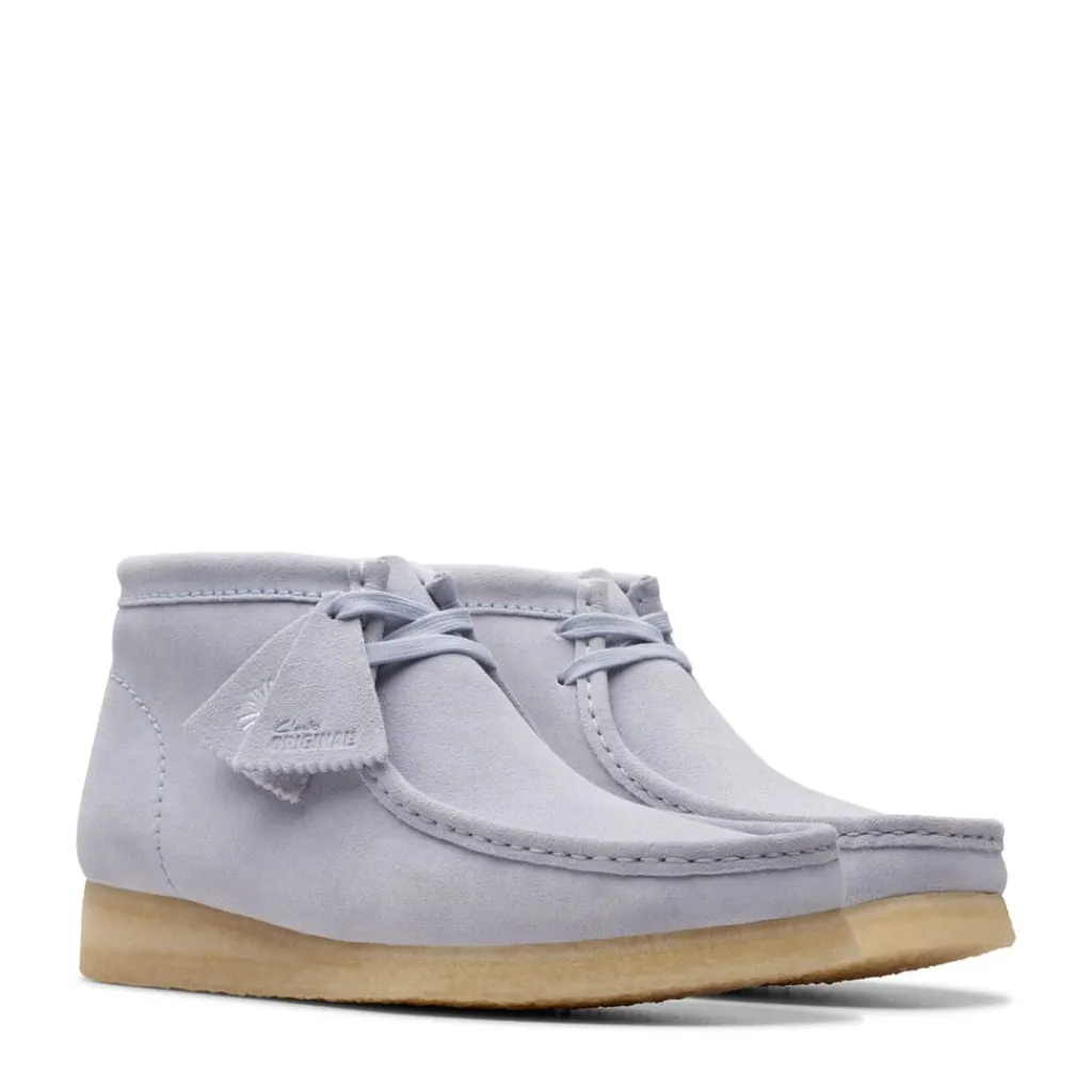 Boots|Footwear*Clarks Originals Wallabee Boots in Grey