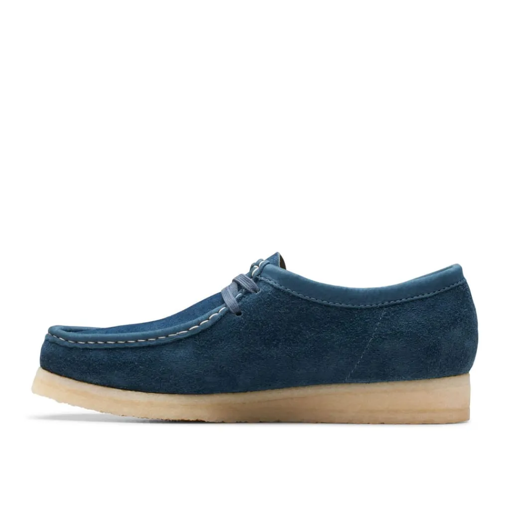 Shoes|Footwear*Clarks Originals Wallabee Shoes in Navy