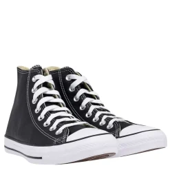 Trainers*Converse All Star Leather Hi Top Trainers in Black