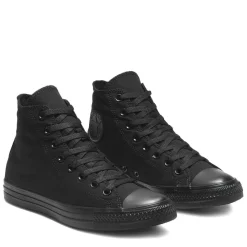 Trainers*Converse Mens As Mono Canvasas High Tops in Black