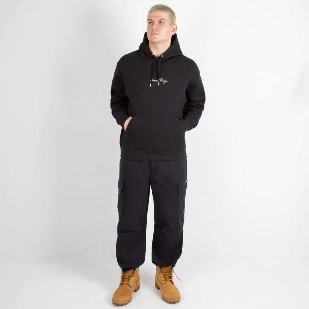 Hoodies*Criminal Damage Cali Hood in Black