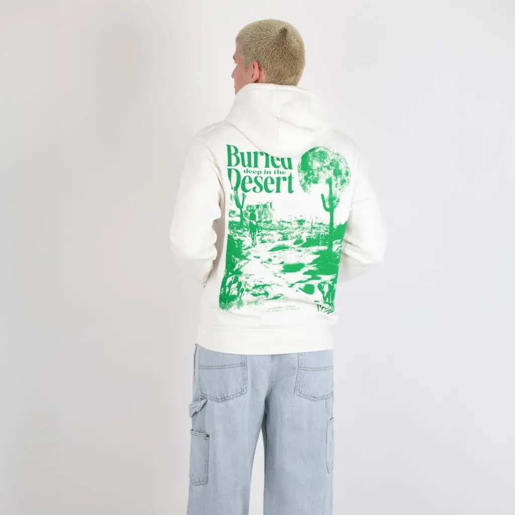 Hoodies*Criminal Damage Desert Hoody in White