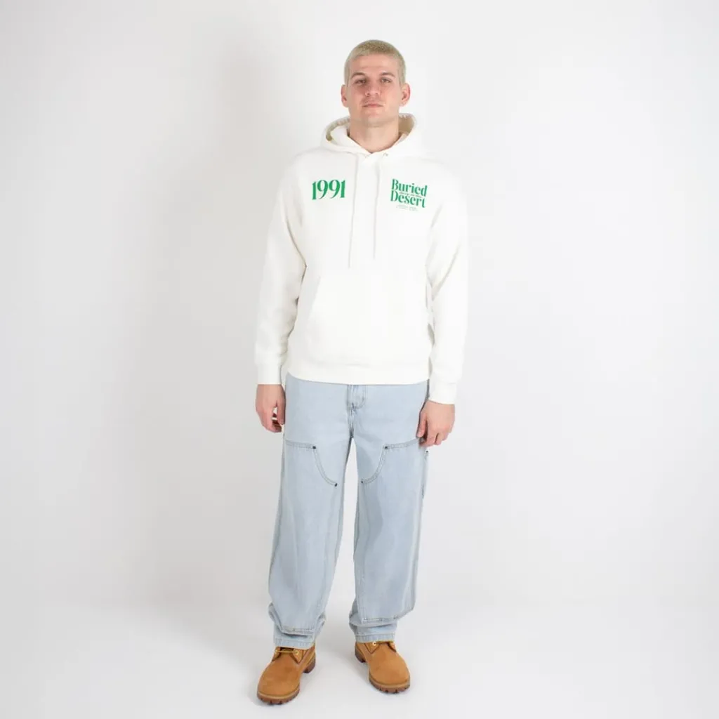 Hoodies*Criminal Damage Desert Hoody in White