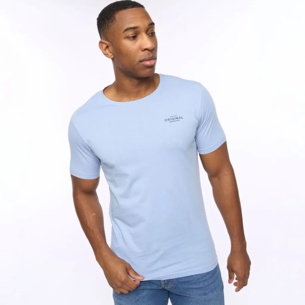 T-Shirts And Vests*Crosshatch 5 Pack of Basicblues T-Shirts in Multi colour