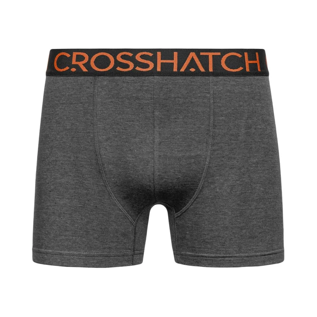 Underwear And Socks*Crosshatch 3 Pack of Chasma Boxers in Multi colour
