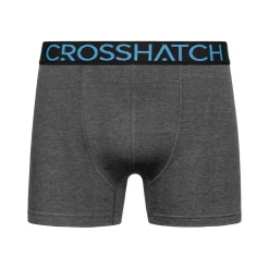 Underwear And Socks*Crosshatch 3 Pack of Chasma Boxers in Multi colour
