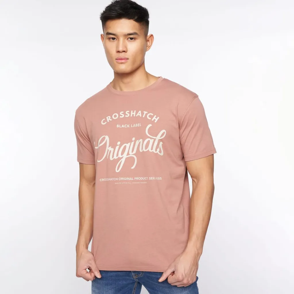 T-Shirts And Vests*Crosshatch 7 Pack of Rapmoore T-Shirts in Multi colour