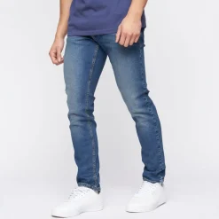 Jeans*Crosshatch Buraca Slim-Fit Jeans in Blue