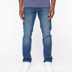 Jeans*Crosshatch Cadman Straight-Fit Jeans in Blue