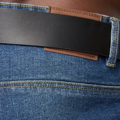 Jeans*Crosshatch Cadman Straight-Fit Jeans in Blue