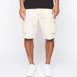 Shorts*Crosshatch Jamstar Cargo Shorts in Stone