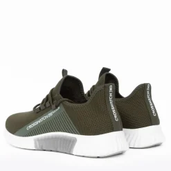 Trainers|Footwear*Crosshatch Nimbus Trainers in olive