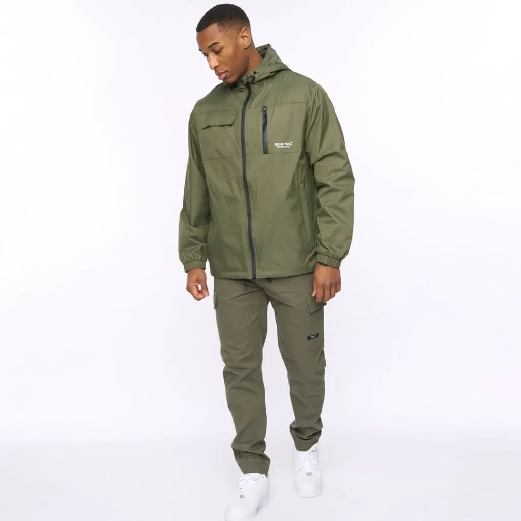 Coats And Jackets*Crosshatch Utilate Jacket in Green