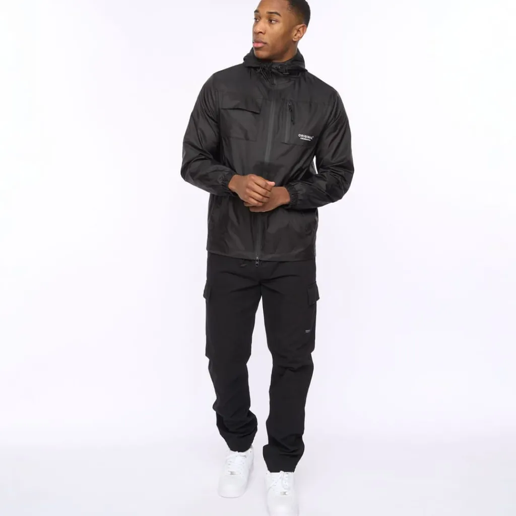 Coats And Jackets*Crosshatch Utilate Jacket in Black