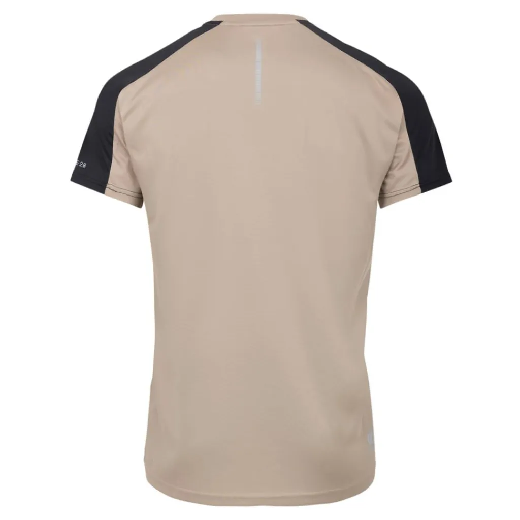 Fitness And Gym Tops*Dare 2b Discernible II Running T-Shirt in Cream Black