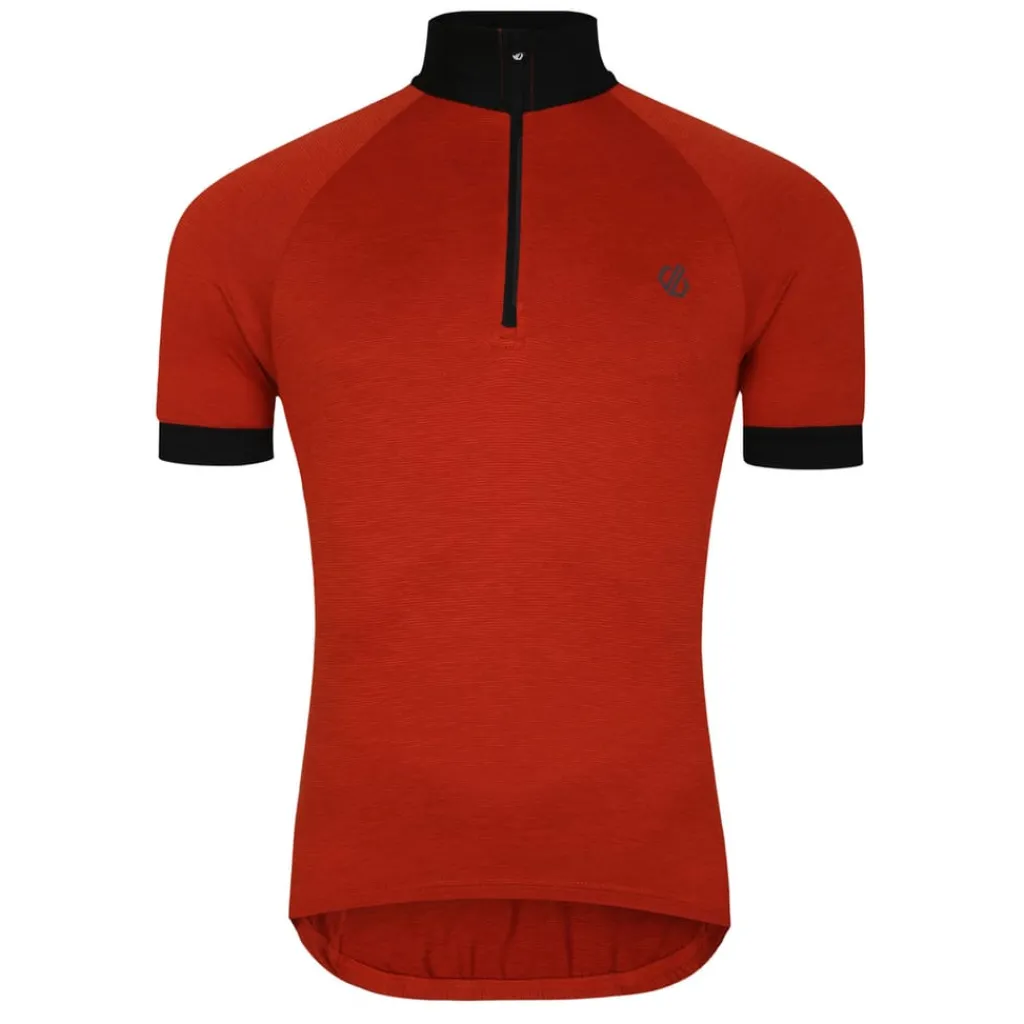 Fitness And Gym Tops*Dare 2b Pedal It Out II Cycling Jersey in Orange