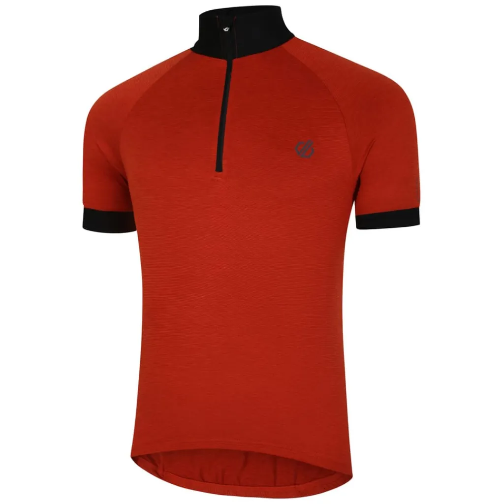 Fitness And Gym Tops*Dare 2b Pedal It Out II Cycling Jersey in Orange