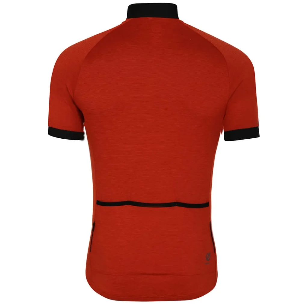Fitness And Gym Tops*Dare 2b Pedal It Out II Cycling Jersey in Orange