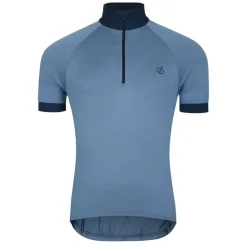 Fitness And Gym Tops*Dare 2b Pedal It Out II Cycling Jersey in Blue
