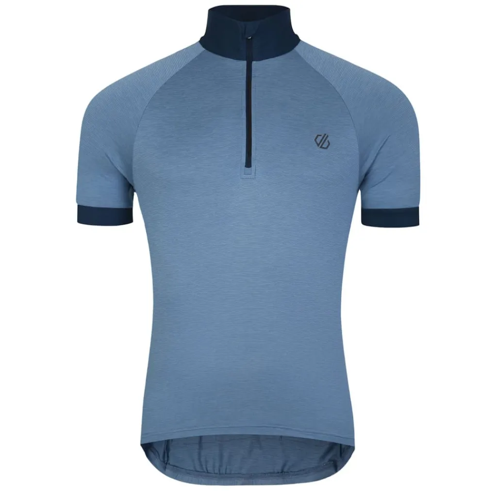 Fitness And Gym Tops*Dare 2b Pedal It Out II Cycling Jersey in Blue