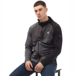 Sweatshirts|Coats And Jackets*Dare 2b Touring Stretch Hooded Midlayer in Black Grey