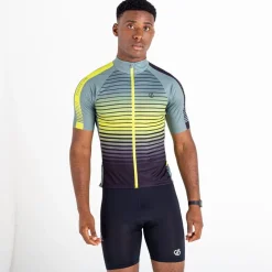 Fitness And Gymwear*Dare 2b Virtuous Short Sleeve Jersey in Green