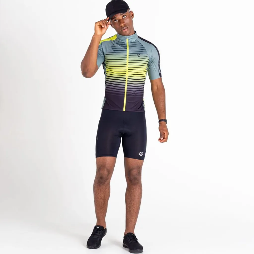 Fitness And Gymwear*Dare 2b Virtuous Short Sleeve Jersey in Green