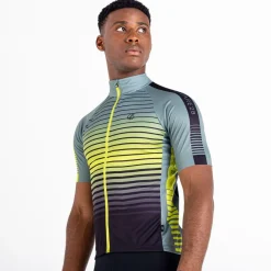Fitness And Gymwear*Dare 2b Virtuous Short Sleeve Jersey in Green
