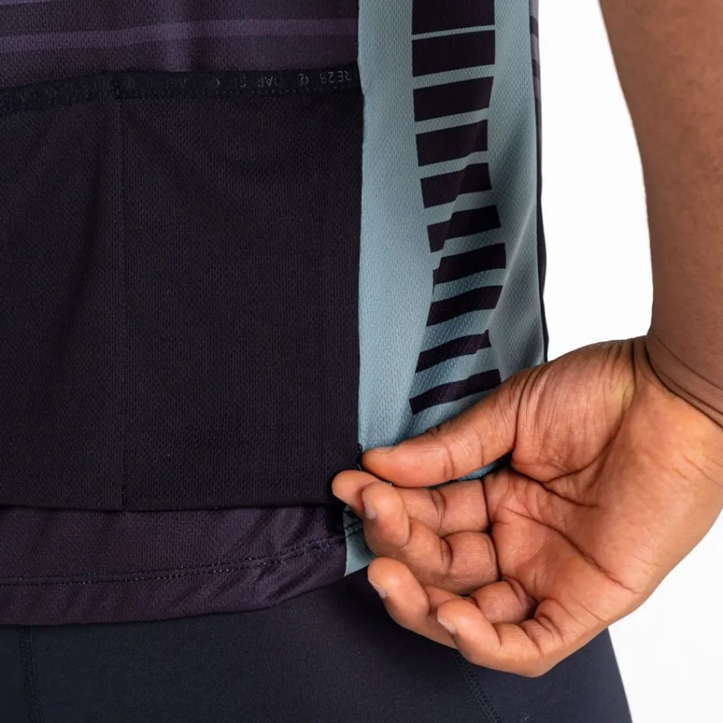 Fitness And Gymwear*Dare 2b Virtuous Short Sleeve Jersey in Green