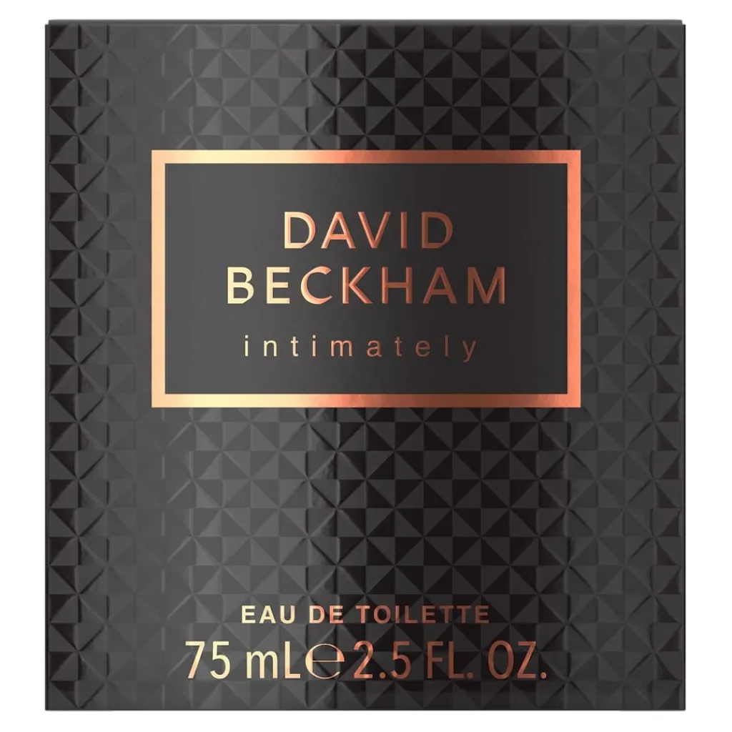 Mens Fragrance*David Beckham Intimately Eau de Toilette 75ml in Clear