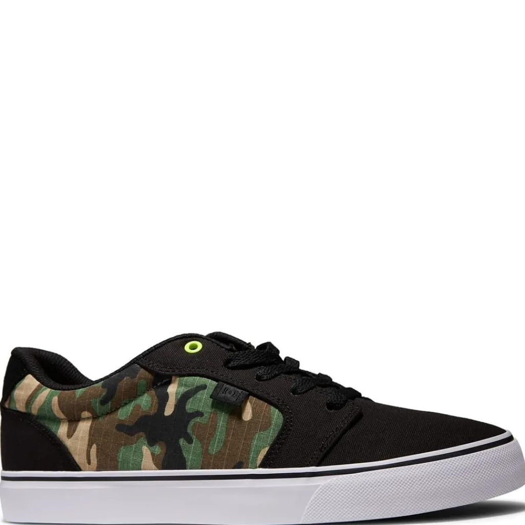 Trainers*DC Mens Anvil Tx Se Skate Shoes in Black