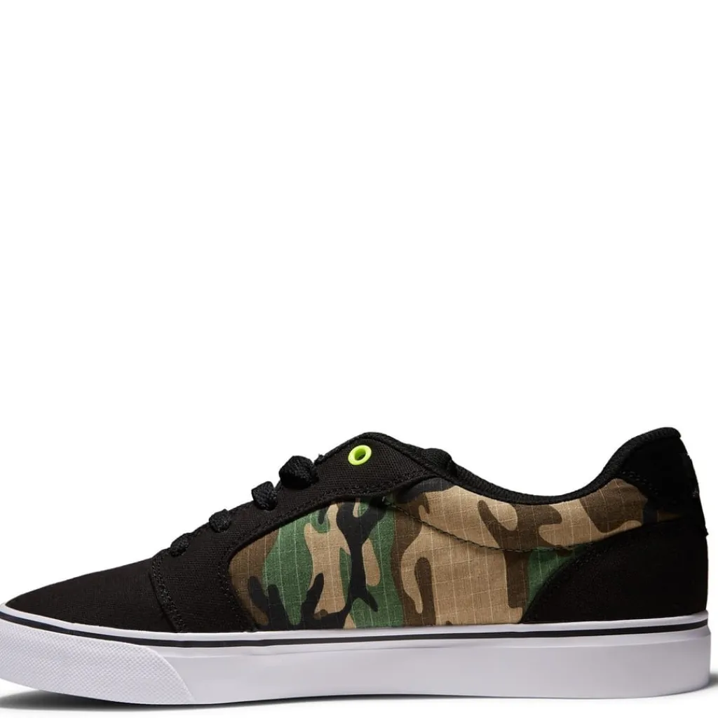 Trainers*DC Mens Anvil Tx Se Skate Shoes in Black