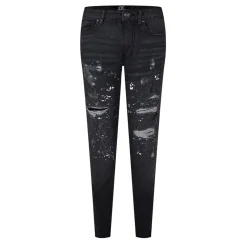 Jeans*DFND London L Splat Rpd Dnm in Black