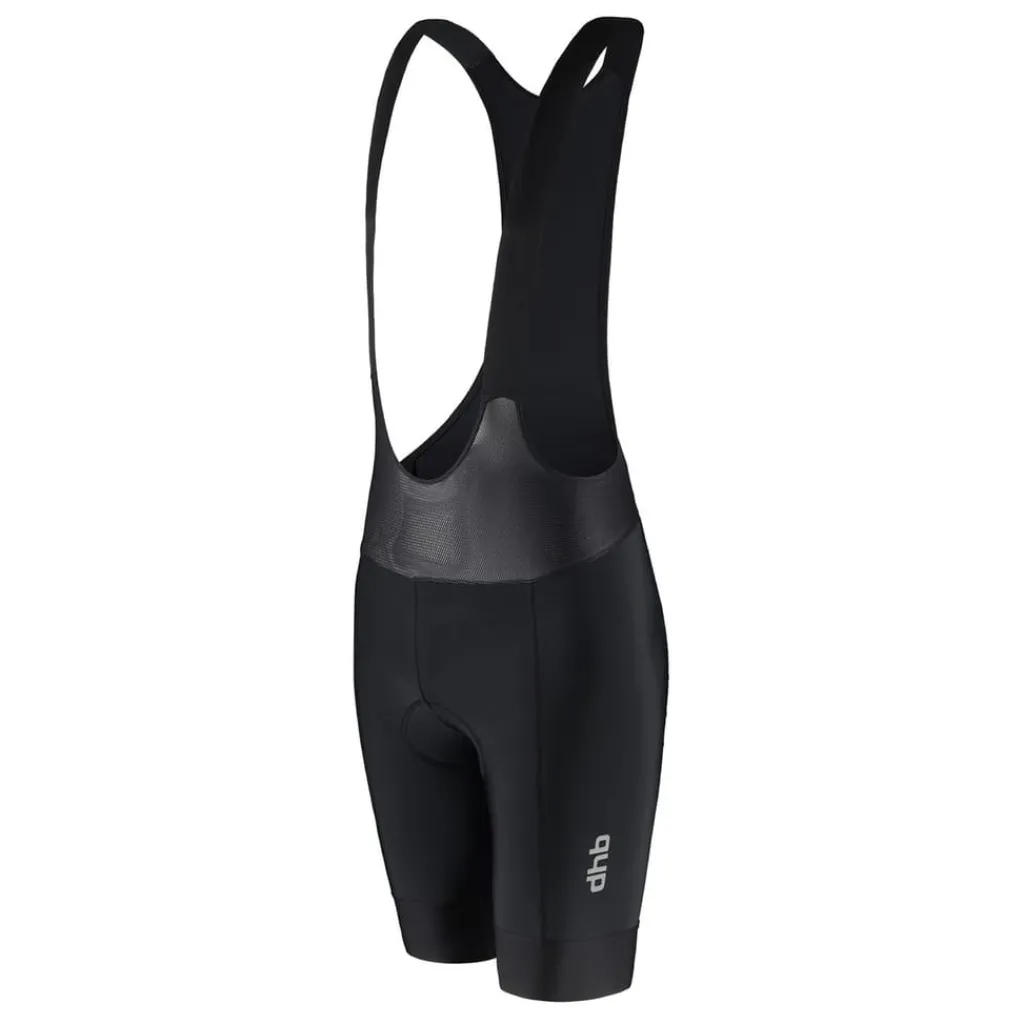 Fitness And Gym Shorts*Dhb Mens Block Classic Bib Shorts 2.0 in Black