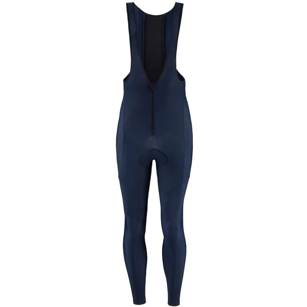 Fitness And Gym Pants*Dhb Mens Blok Classic Thermal Bib Tights in Blue
