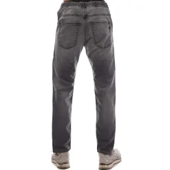 Trousers*Diesel 2030 D-Krooley Sweat Jeans in Black Grey