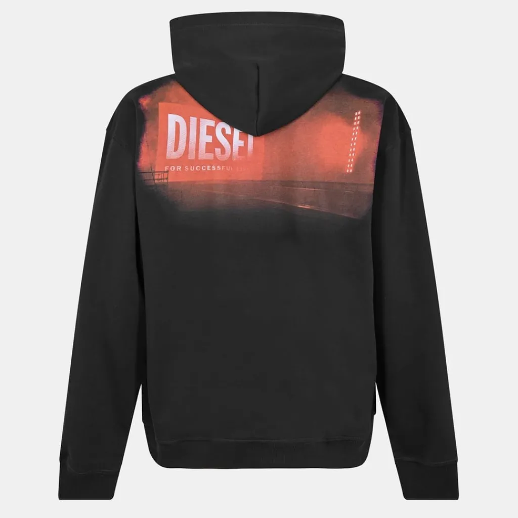 Hoodies*Diesel Boxt Hood R11 Sn52 in Black