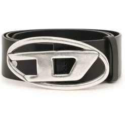 Belts*Diesel D Buckle Belt in Black