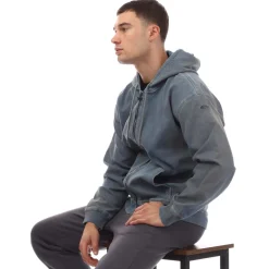 Hoodies*Diesel D-Gir-S Track Hoodie in Denim